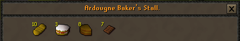 Zybez RuneScape Help's Screenshot of the Baker's Stall