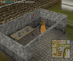Zybez RuneScape Help's Screenshot of the Wilderness Teleport Lever