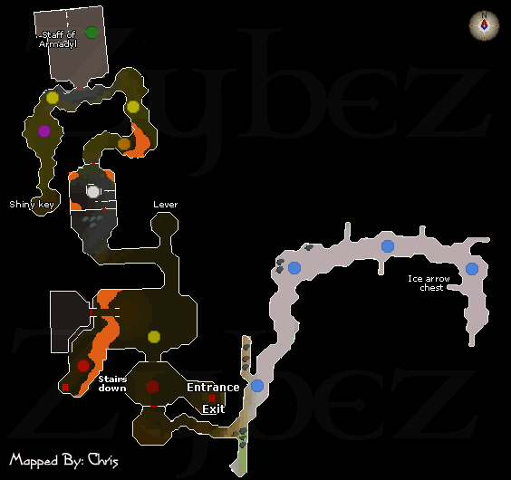Zybez RuneScape Help Ikov Dungeon Map