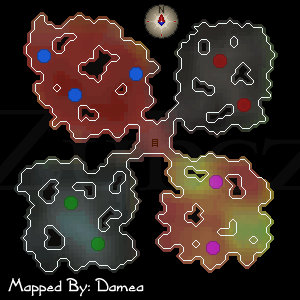 Zybez RuneScape Help Crevice Cave Dungeon Map