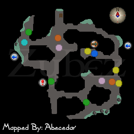 Zybez RuneScape Help's Dorgesh-Kaan South Dungeon Map