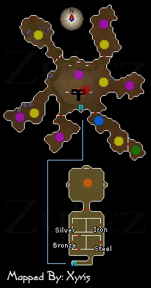 Zybez RuneScape Help Ham Dungeon Map