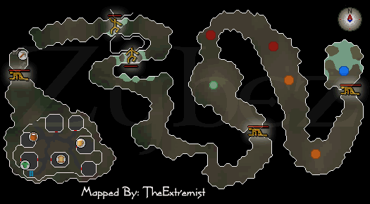 Zybez RuneScape Help's Miscellania Dungeon Map
