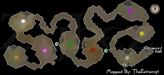 Zybez RuneScape Help Slayer Dungeon Map