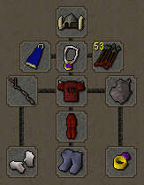 Zybez RuneScape Help's image of what armour to wear to The Barrows
