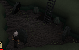 Zybez RuneScape Help's Image Showing How to Destroy the Barricades