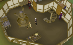 Zybez RuneScape Help Map of the Cooks' Guild First Floor