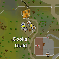 Zybez RuneScape Help's Cooking Guild Map
