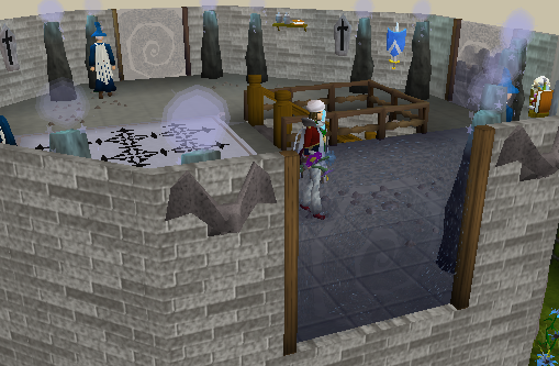 Zybez RuneScape Help's Screenshot of the Magic Guild Third Floor