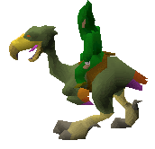 Picture of Mounted terrorbird gnome