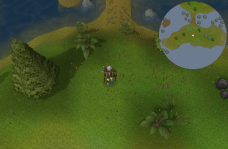 Zybez RuneScape Help's Screenshot of the Place to Dig