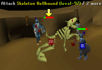 Zybez RuneScape Help's Image of the Skeleton Hellhound