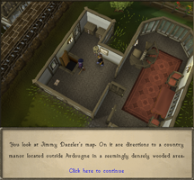 Zybez RuneScape Help's Screenshot of Being Told to Clear Warehouse