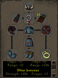 Zybez RuneScape Help's Screenshot of What to Wear