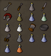 Zybez RuneScape Help's Screenshot of the Items from the room