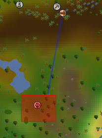 Zybez RuneScape Help's Image of the Red Chinchompa Hunting Area