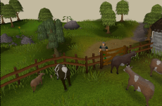 Zybez RuneScape Help's Screenshot of Crafting Guild Cows