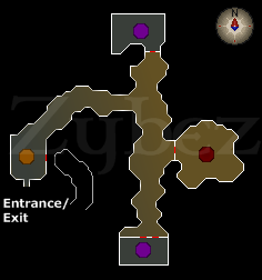 Zybez RuneScape Help's Witchaven Dungeon Map