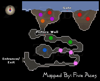 Zybez RuneScape Help's Fremennik Dungeon Map