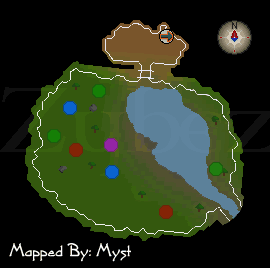 Zybez RuneScape Help's Eternal Forest Dungeon Map