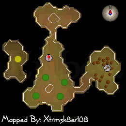 Zybez RuneScape Help's Evil Chicken Dungeon Map