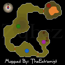 Zybez RuneScape Help Fire Giant's Dungeon Map