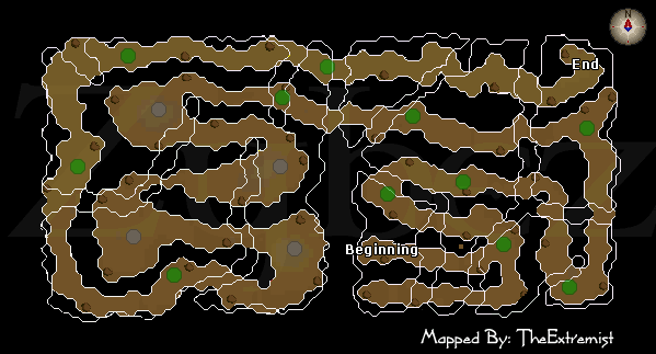 Zybez RuneScape Help Zooknock Dungeon Map
