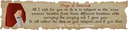 Zybez RuneScape Help's Screenshot of Talking to the Mage of Zamorak