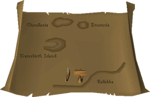 Zybez RuneScape Help's Screenshot of a Boat Map