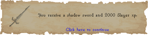 Zybez RuneScape Help's Shadow Sword Dialog