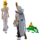 Zybez RuneScape Help's Screenshot of a Frog Princess and a Frog