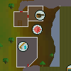 Zybez RuneScape Help's Map of where a Pit is Located