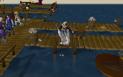Zybez RuneScape Help's Fishing Guild Docks screenshot