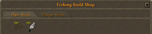 Zybez RuneScape Fishing Guild Shop Screenshot