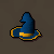 Wizard Hat with Gold Trim