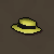 Black Boater Hat