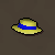 Blue Boater Hat