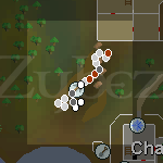 Zybez RuneScape Help's Map of the South-west Mine