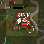 Zybez RuneScape Help's Map of the South-east Mine
