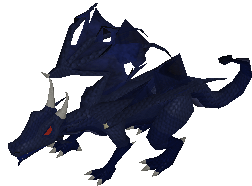 Zybez RuneScape Help's Screenshot of a Blue Dragon