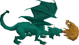 Zybez RuneScape Help's Screenshot of a Green Dragon