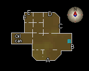 Zybez RuneScape Help's Screenshot of a map for Lever's