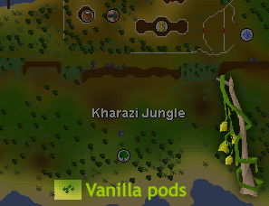 Zybez RuneScape Help's Vanilla Pod Map