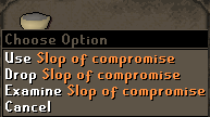 Zybez RuneScape Help's Image of Slop of Comromise