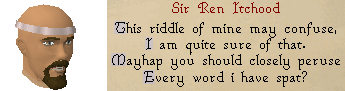 Zybez RuneScape Help's Screenshot of Talking to Sir Ren Itchood