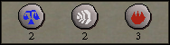 Zybez RuneScape Help's Image of the runes for the Dareeyak Teleport spell