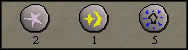 Zybez RuneScape Help's Image of the runes for the Dream spell